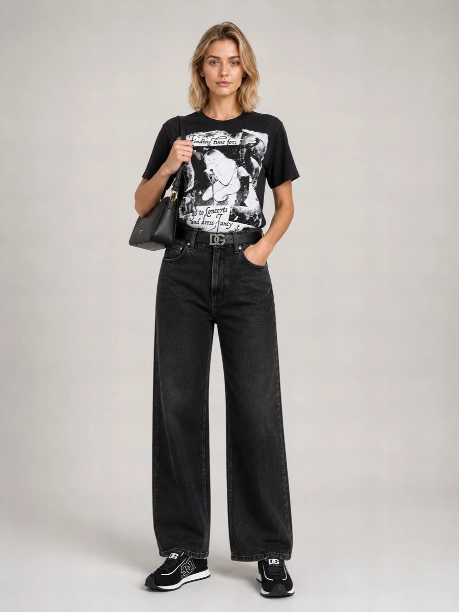 Dolce&Gabbana Leather Low-Top Sneakers