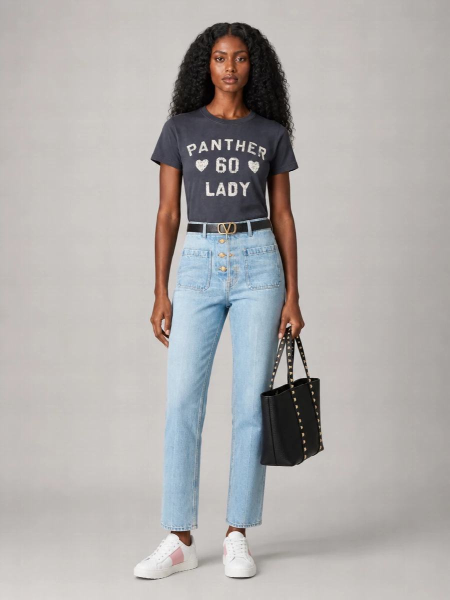 Valentino Printed Cotton Regular-Fit T-Shirt