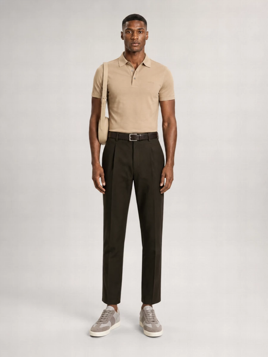 Zegna Cotton Piqué Polo Shirt