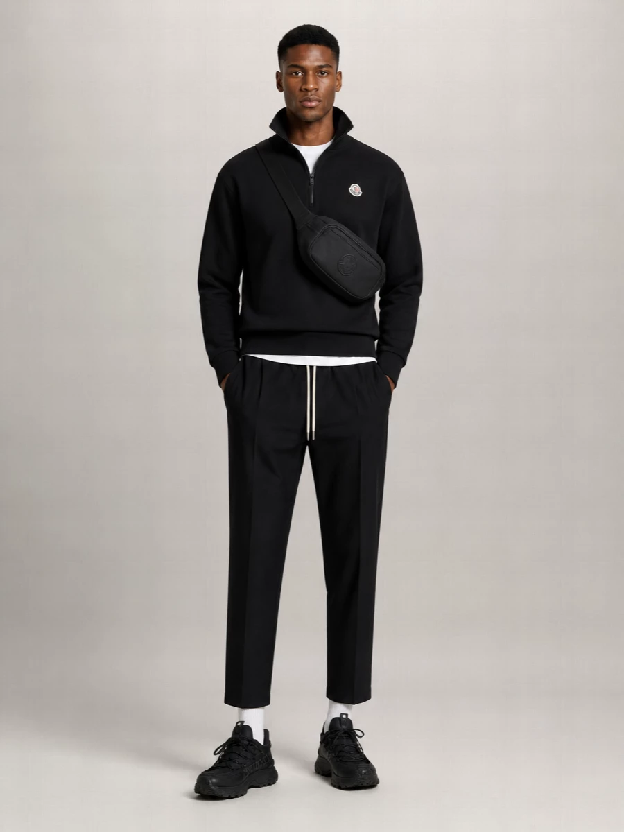 Moncler Cotton Turtleneck Sweatshirt