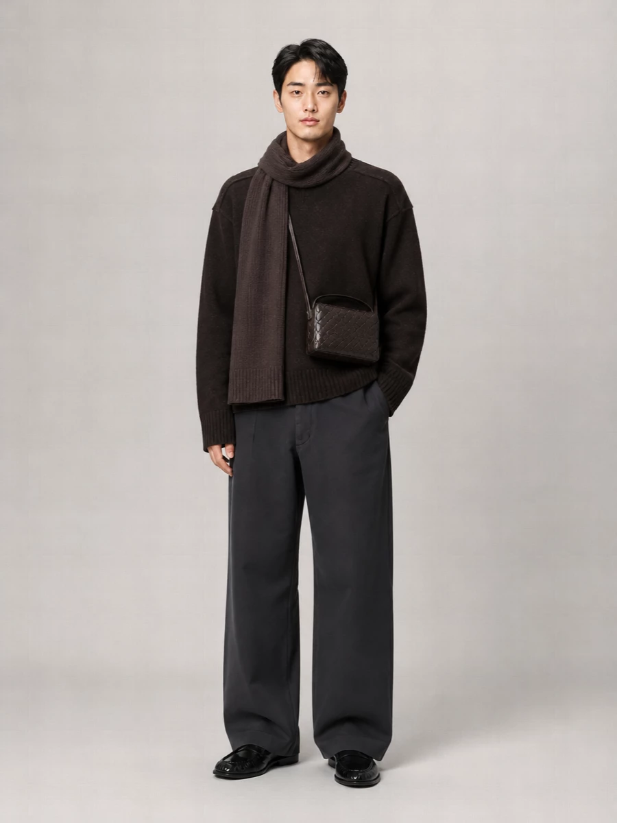 Studio Nicholson yak and merino wool jumper