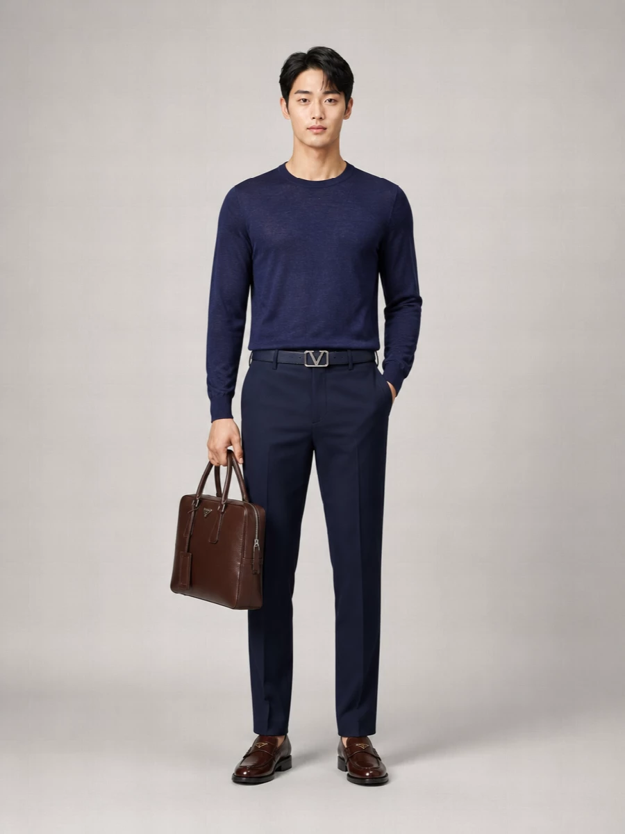 Brunello Cucinelli Cotton Straight-Leg Chino Trousers