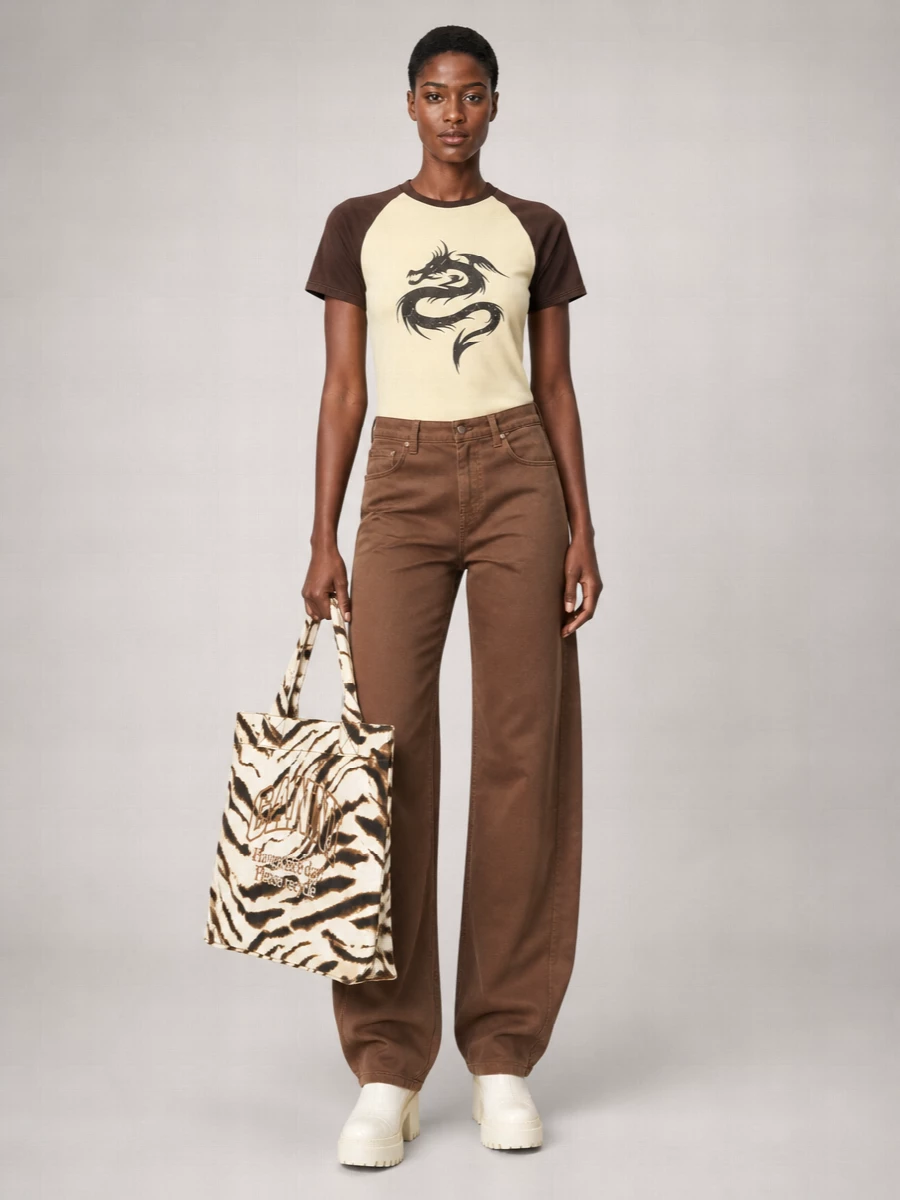 Ganni Na Cotton Tote Bag