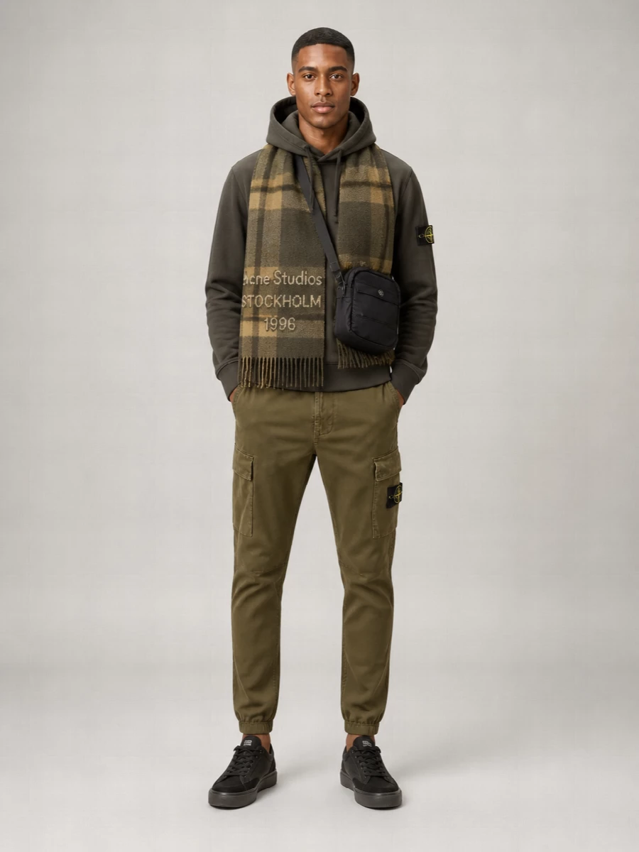 Stone Island Stretch Cotton Pants