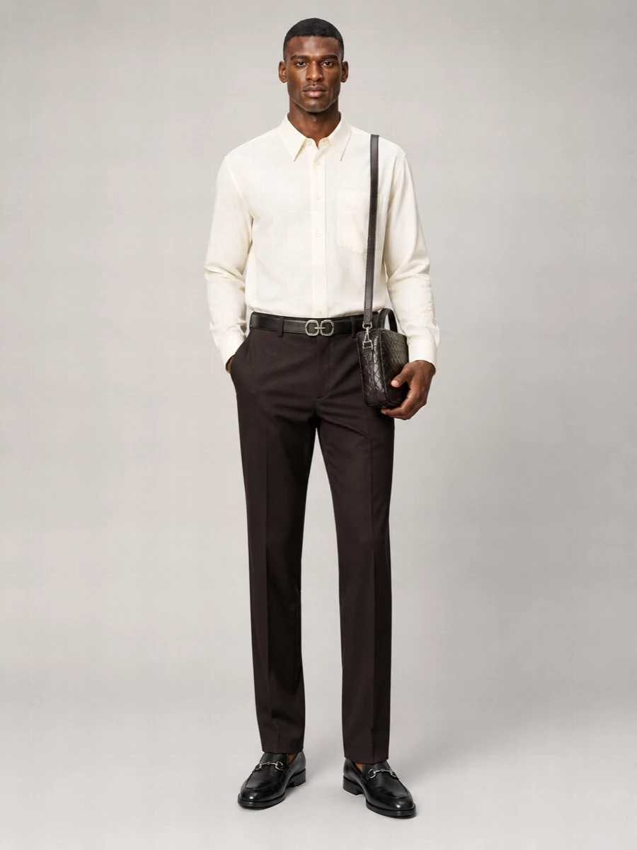 Gucci Linen Polo Shirt