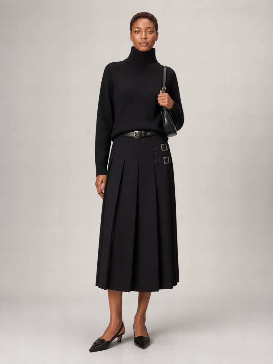 Le Sully Studio Pleated Skirt