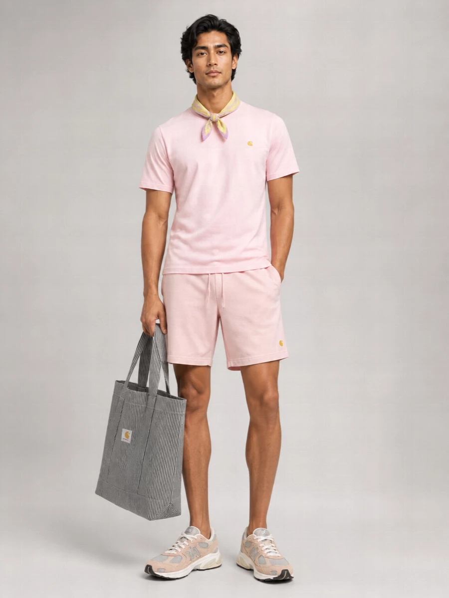 Carhartt Wip Logo Print Swimwear Back Pocket