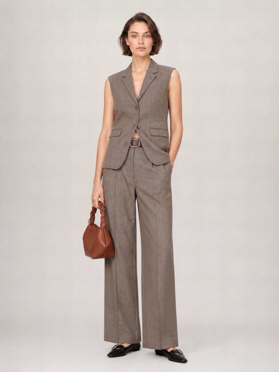 Ganni tailored suit trousers