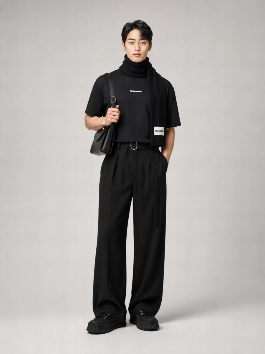Jil Sander Logo-Print Short-Sleeve T-Shirt