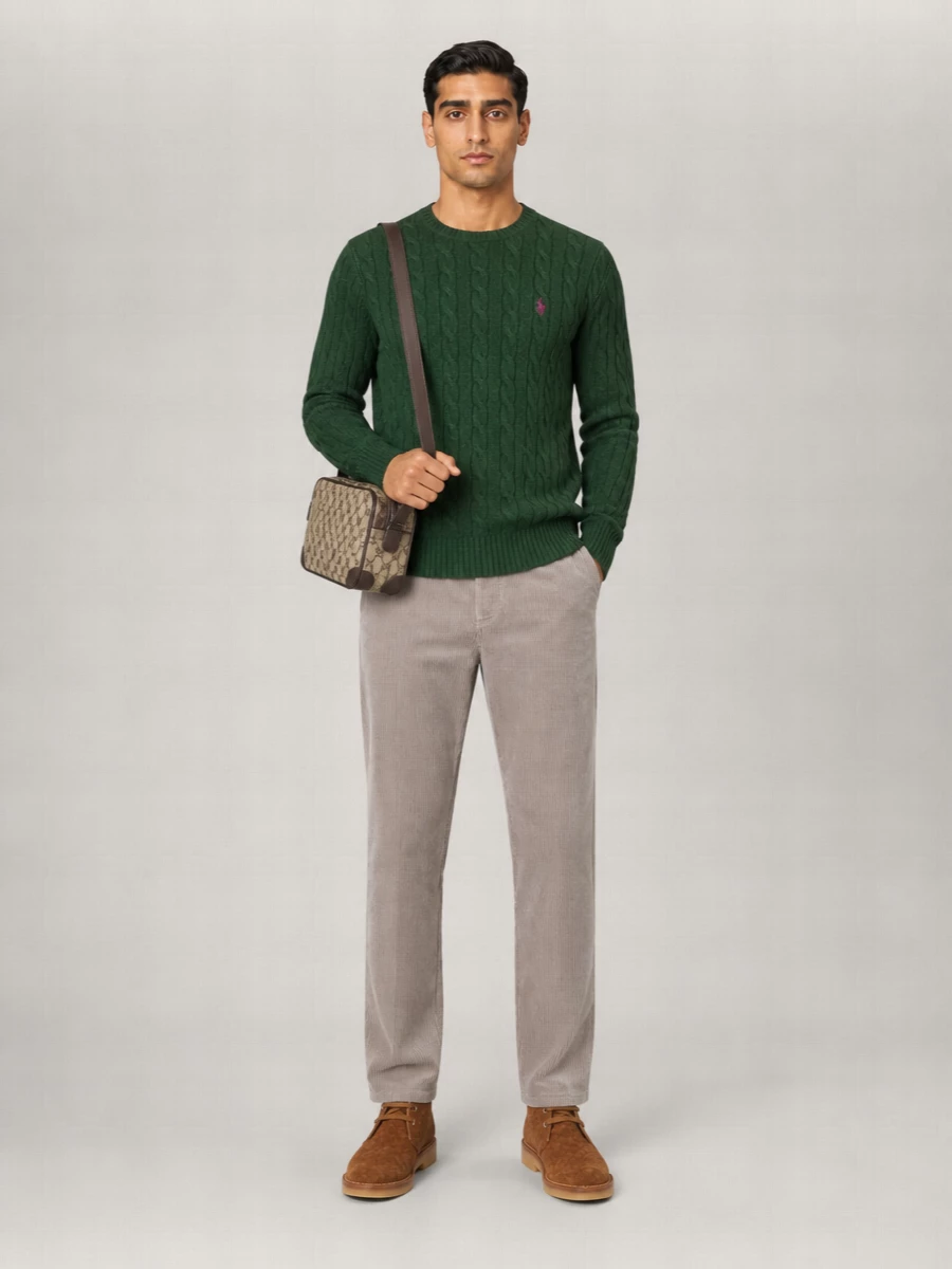 Gucci Canvas Small Shoulder Bag