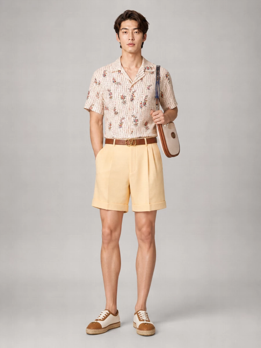 Valentino Garavani Silk Floral Print Shirt