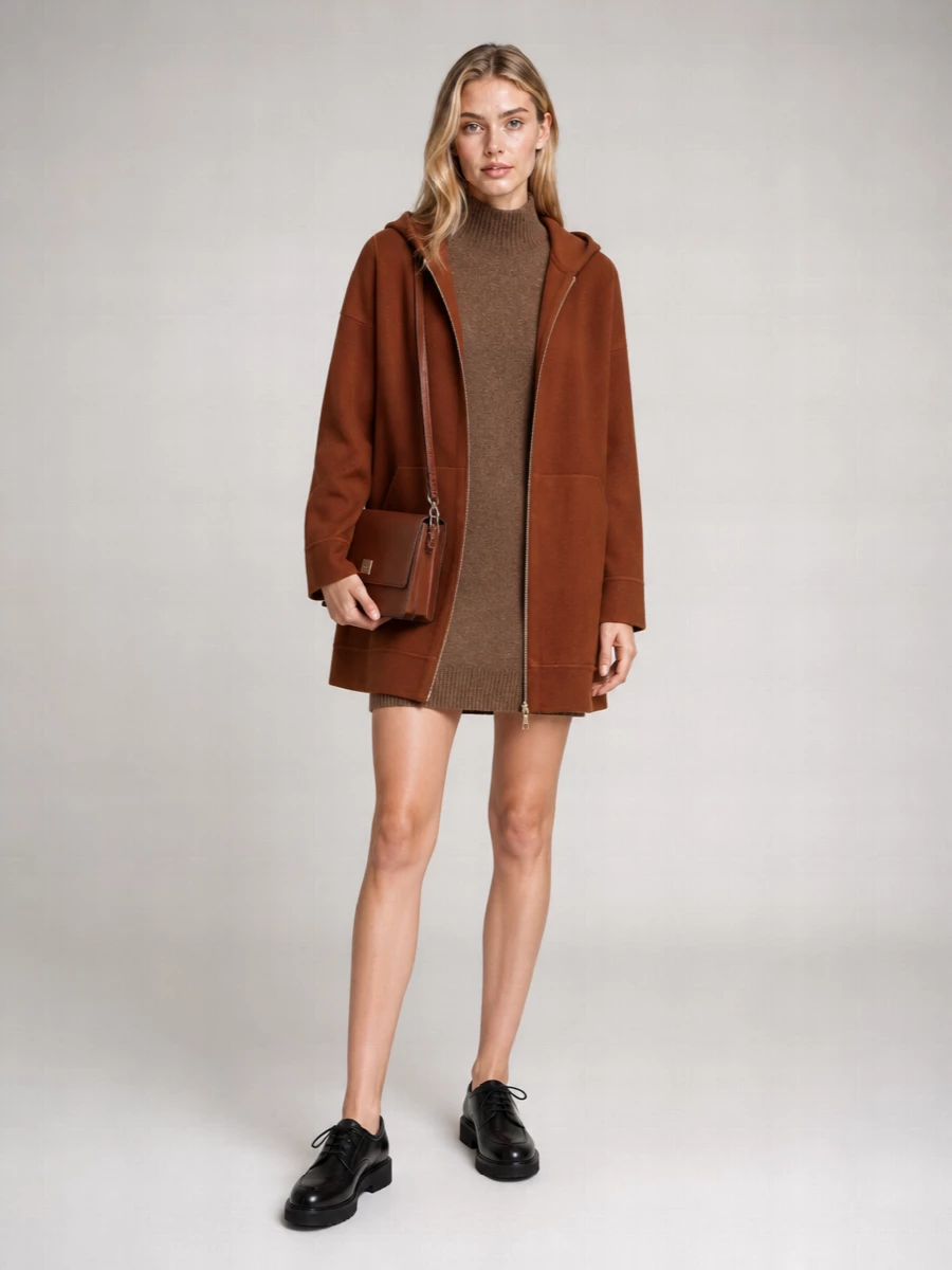 Max Mara Wool Blend Cardi-Coat