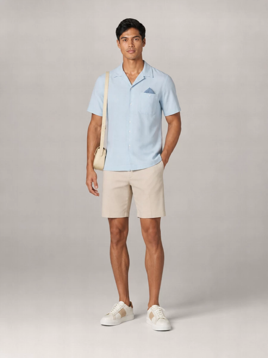 Woolrich Linen Short-Sleeve Shirt