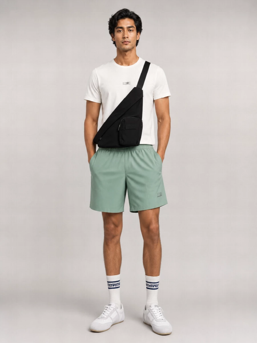 Mm6 Maison Margiela Printed Deck Shorts