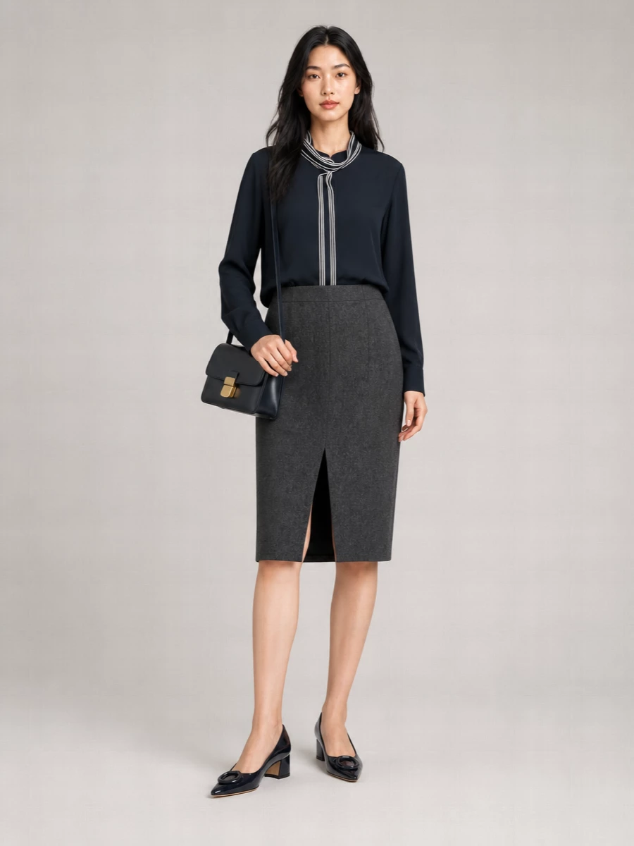 A.p.c. Small Leather Clutch Bag