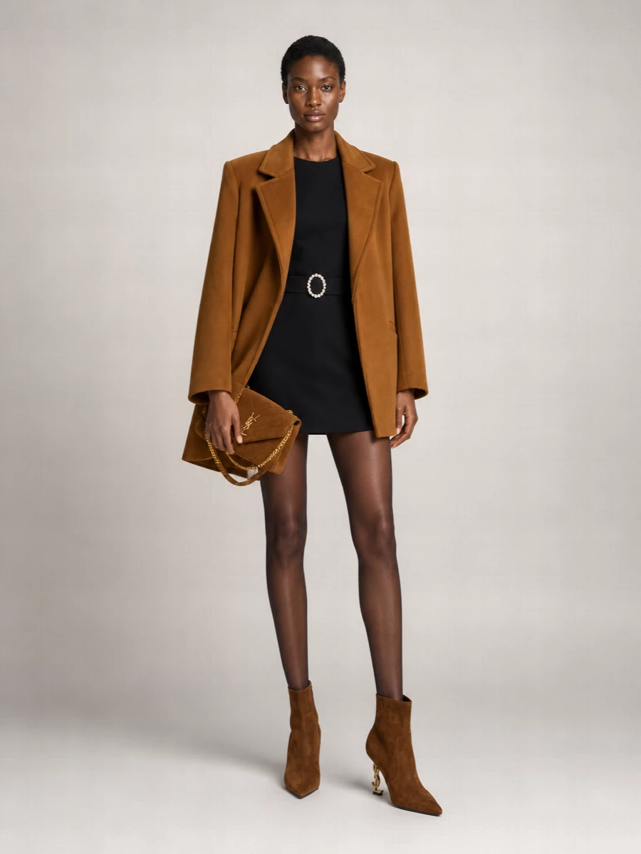Saint Laurent Leather Ankle Boots