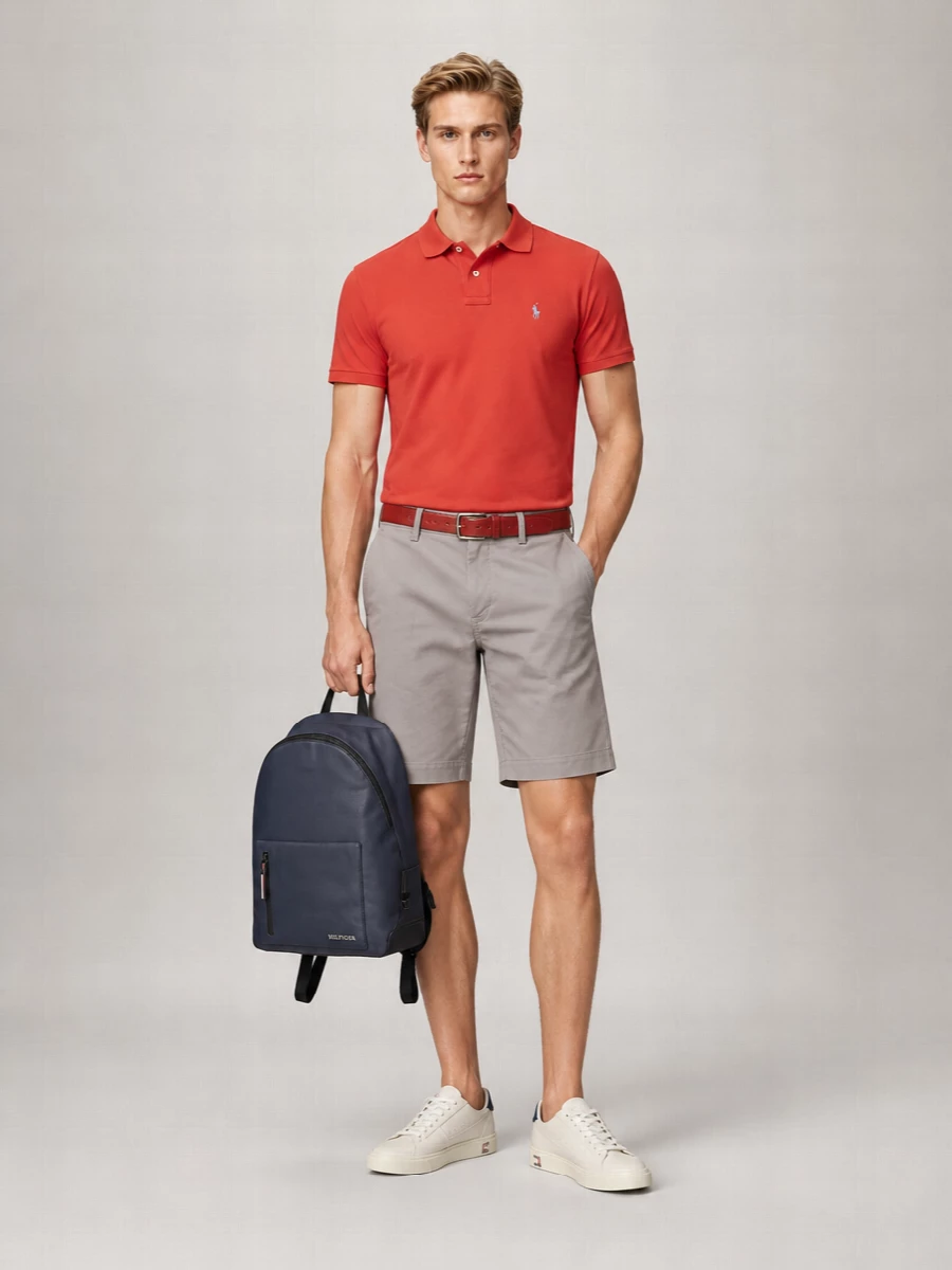 Polo Ralph Lauren Slim-Fit Piqué Polo Shirt