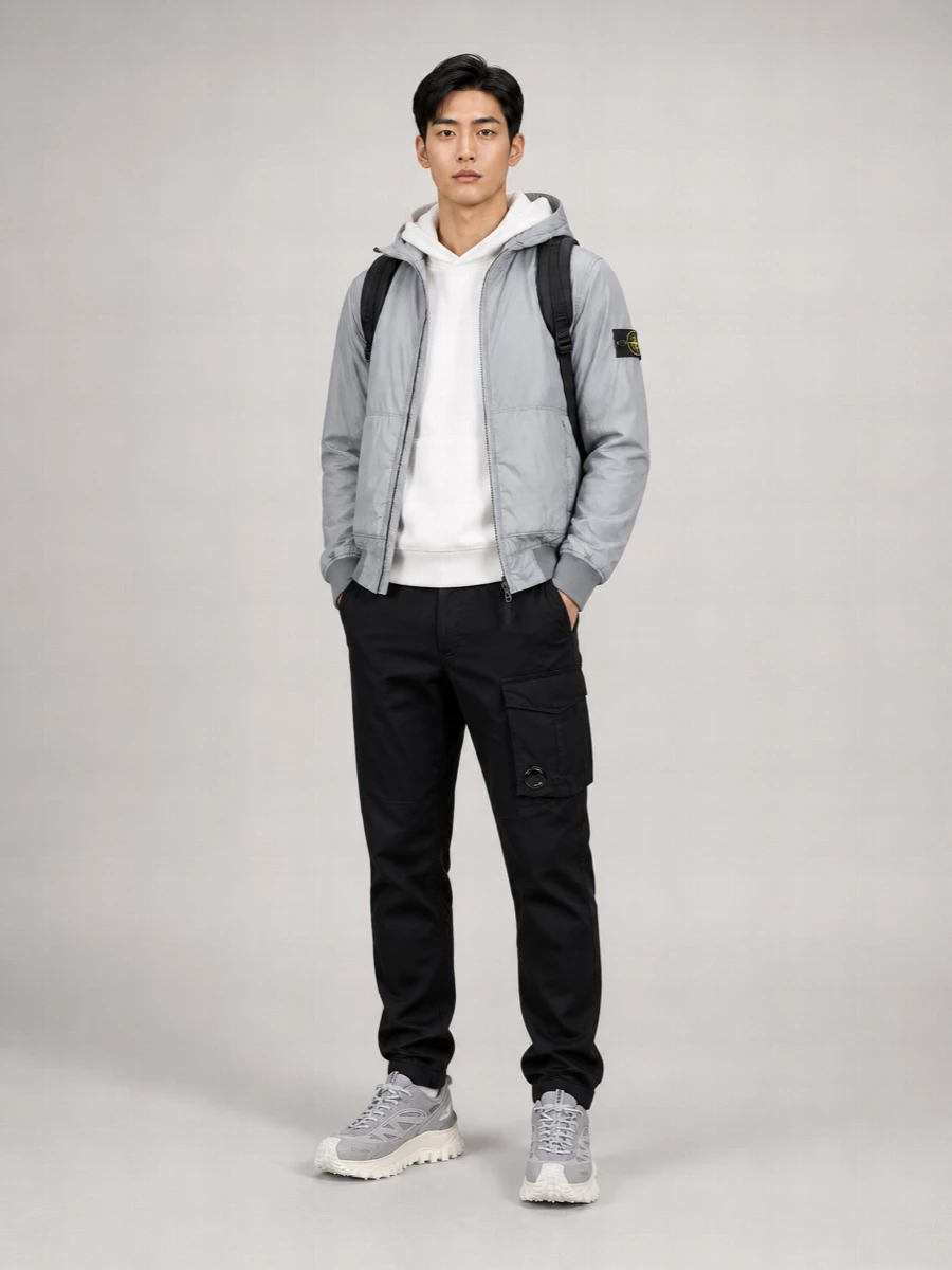 Moncler Leather Low-Top Sneakers