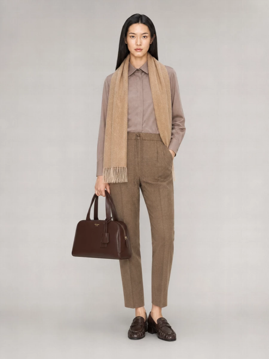 Max Mara Cashmere Tapered Trousers