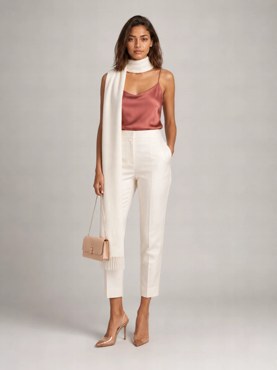 Max Mara silk sleeveless slip top