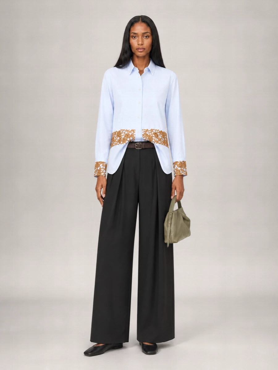 Dries Van Noten Leather Clutch Bag