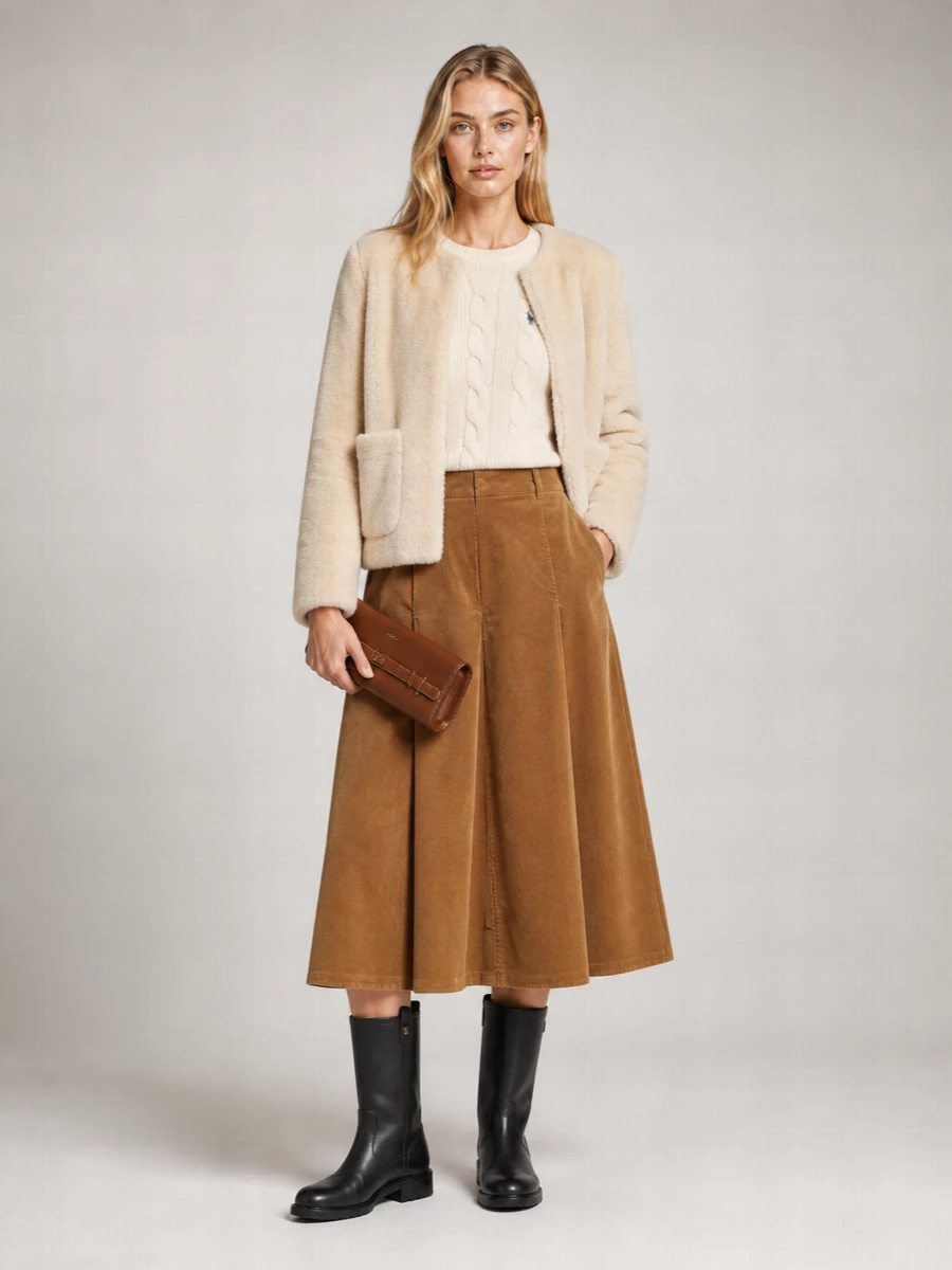Lauren Ralph Lauren Faux Fur Coat