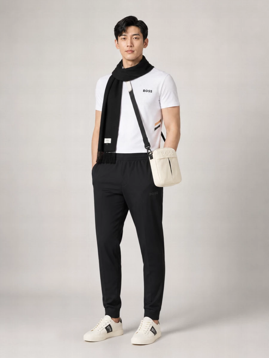 Boss Round Crossbody Bag