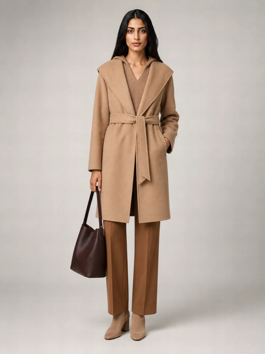 S Max Mara Virgin Wool Coat