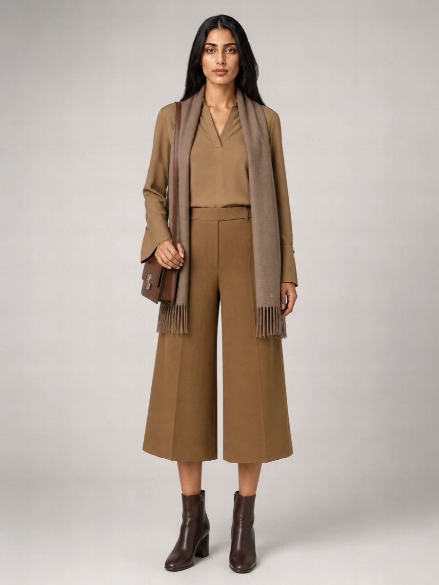 Max Mara Virgin Wool Bermuda Shorts
