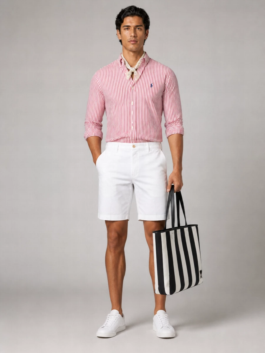 Polo Ralph Lauren Striped Cotton Button-Down Shirt