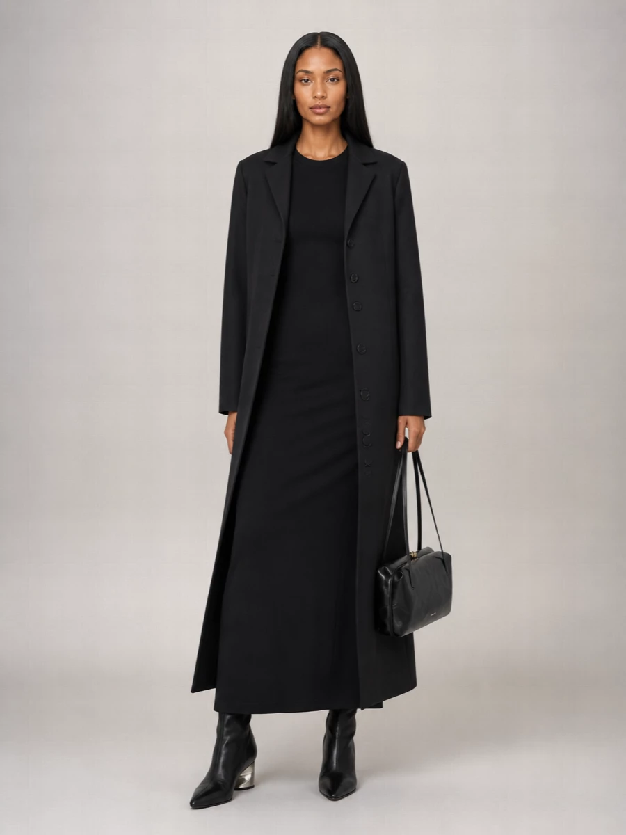 Jil Sander Single Breasted Coat