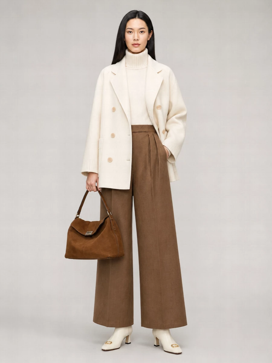 Max Mara Cashmere Double Breasted Coat
