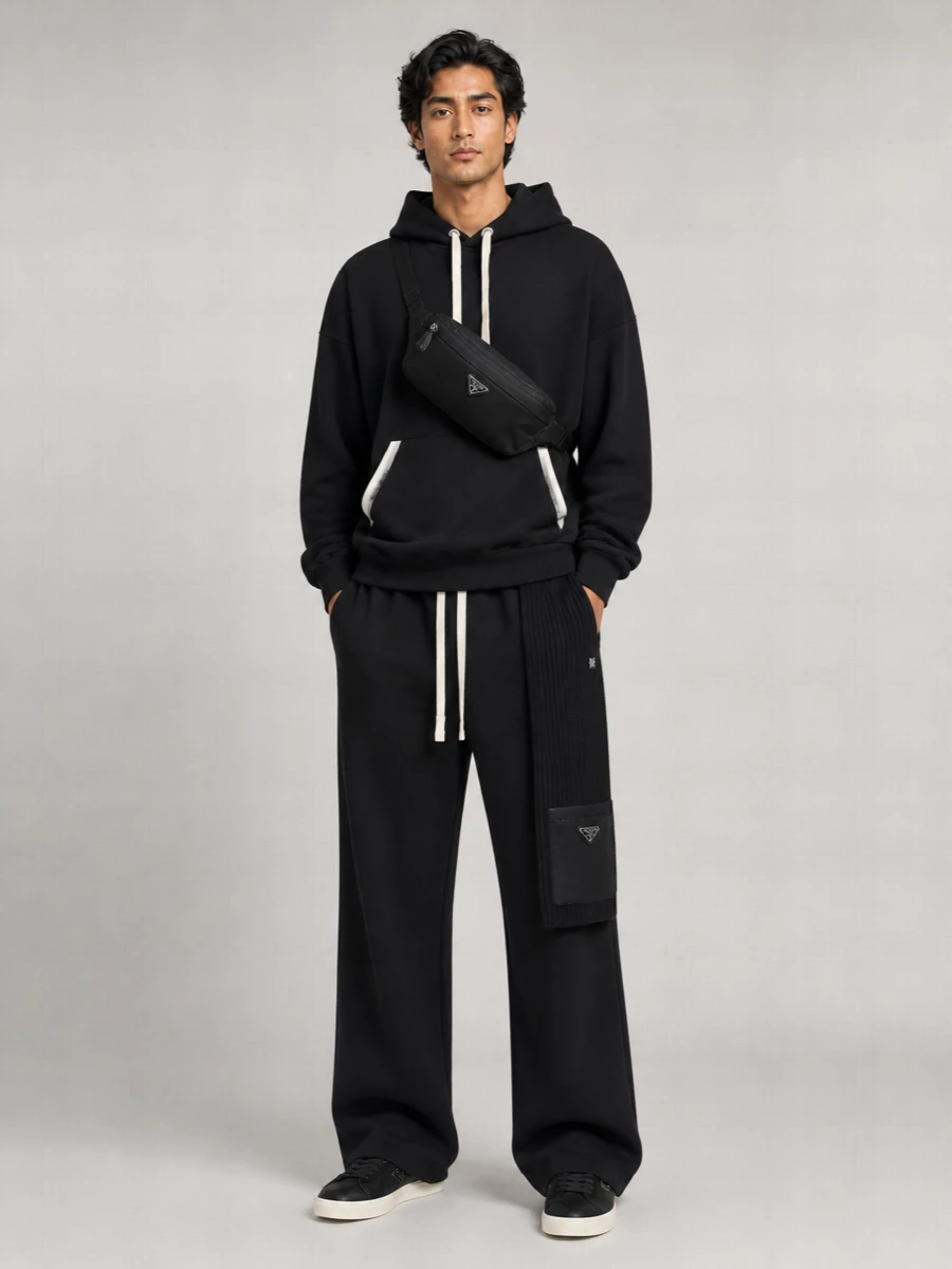 Palm Angels Wide-Leg Trousers