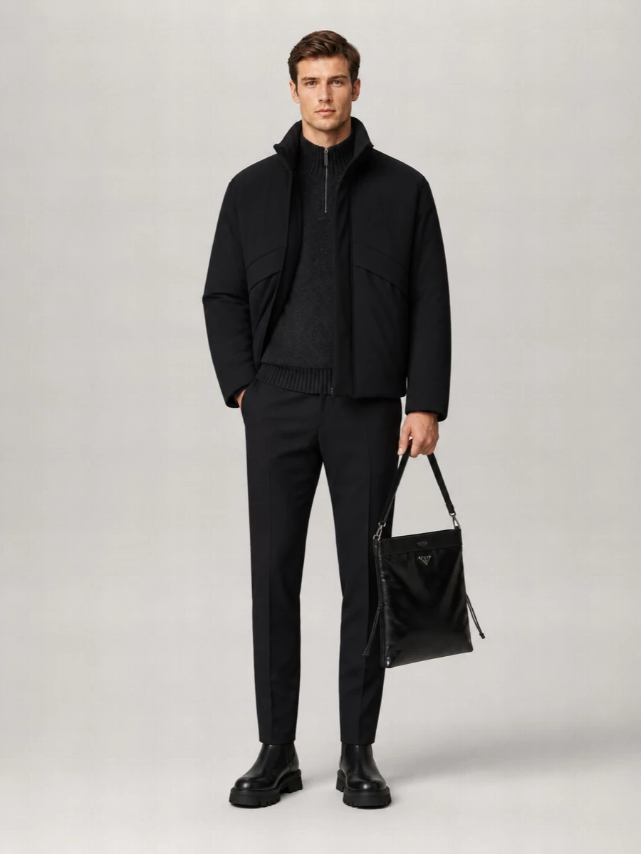 Ferragamo Quilted Padded Jacket