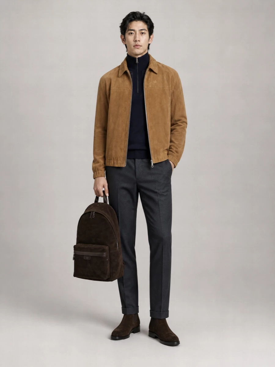 Paul Smith Suede Oversized Jacket