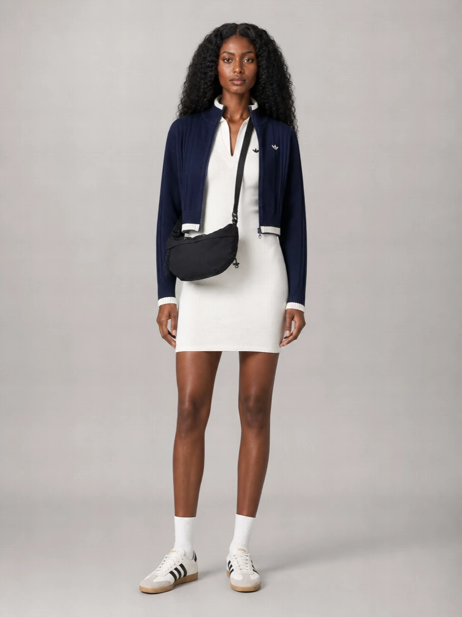 Adidas Cropped Sweatshirt