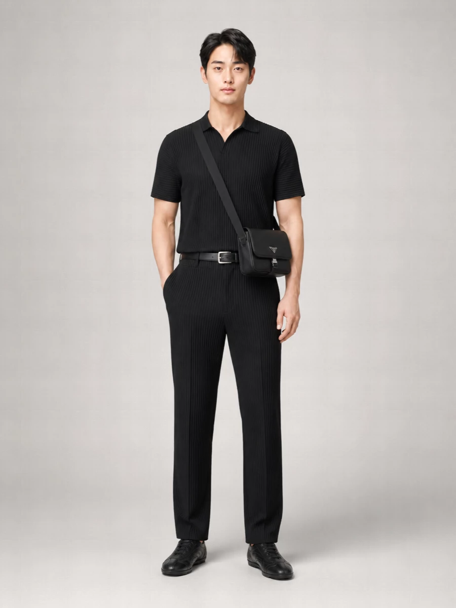 Homme Plisse Issey Miyake Polo Shirt