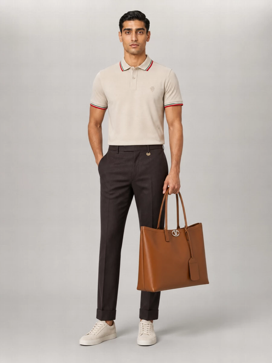 Valentino Garavani Leather Tote Bag