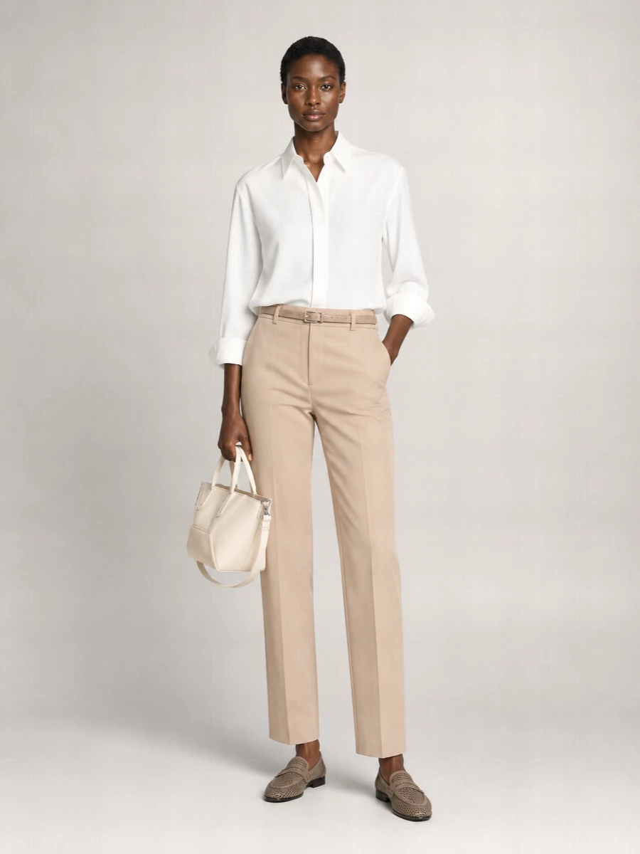 Brunello Cucinelli Stretch Cotton Poplin Shirt