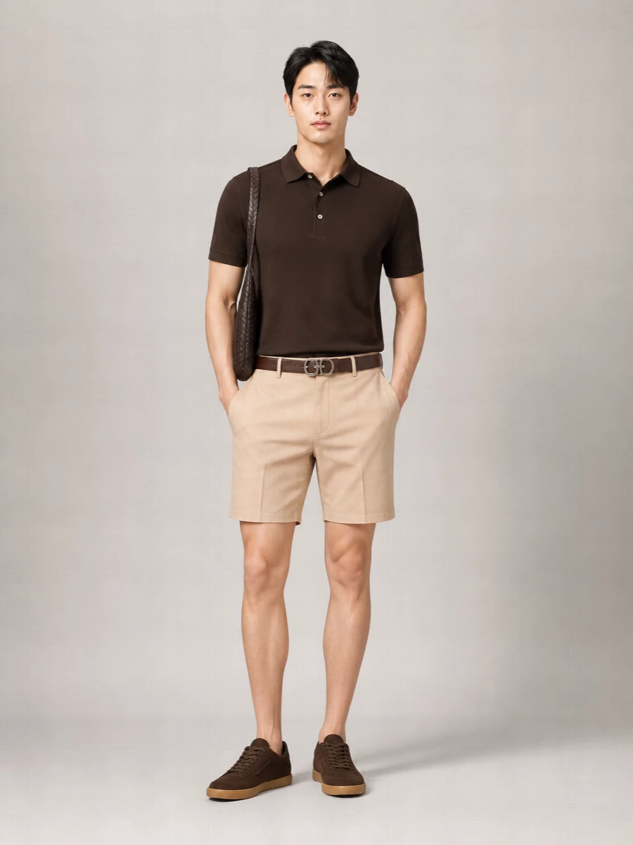 Zegna Short-Sleeve Polo Shirt