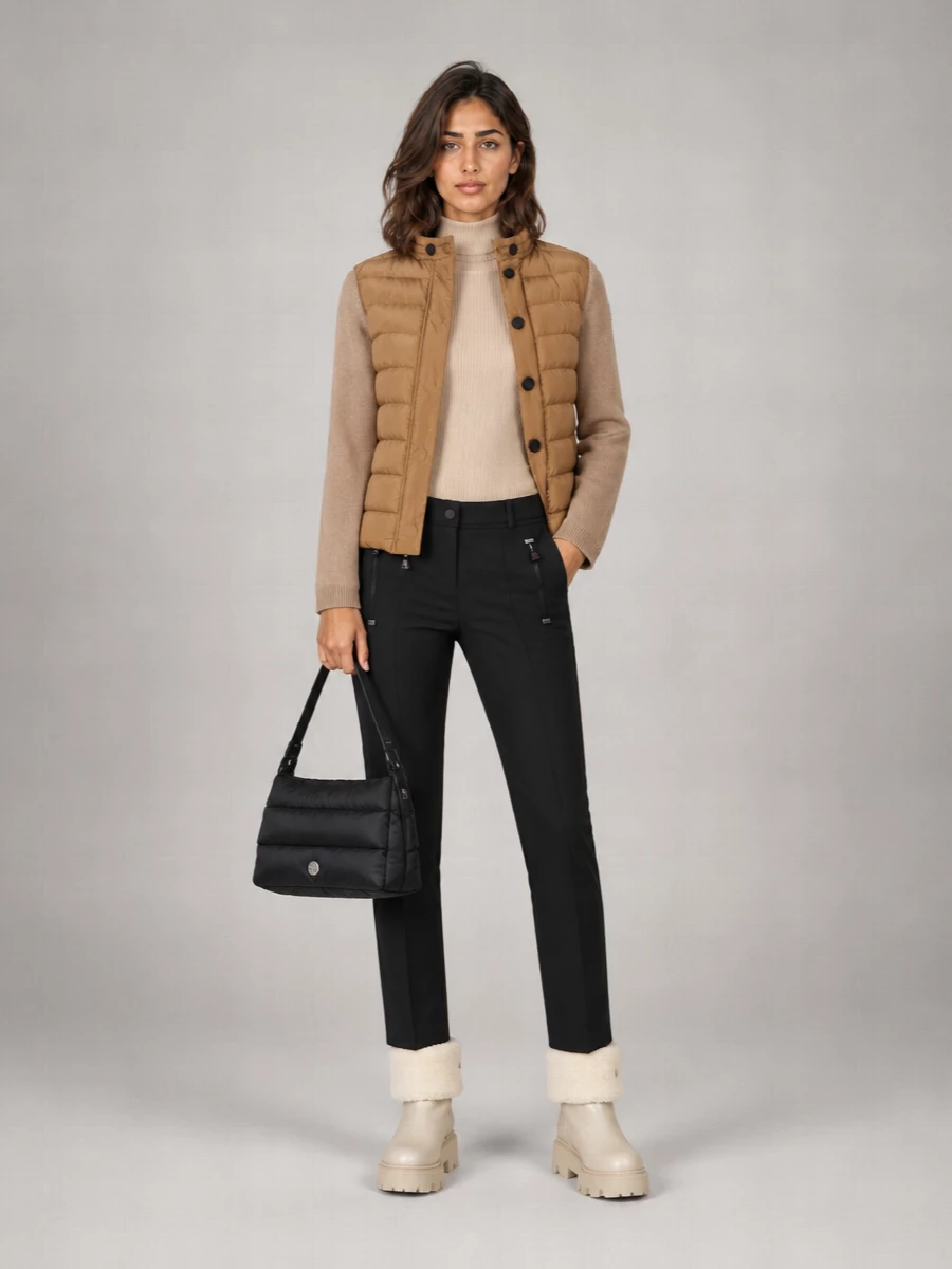 Moncler Grenoble Down Fitted Jacket