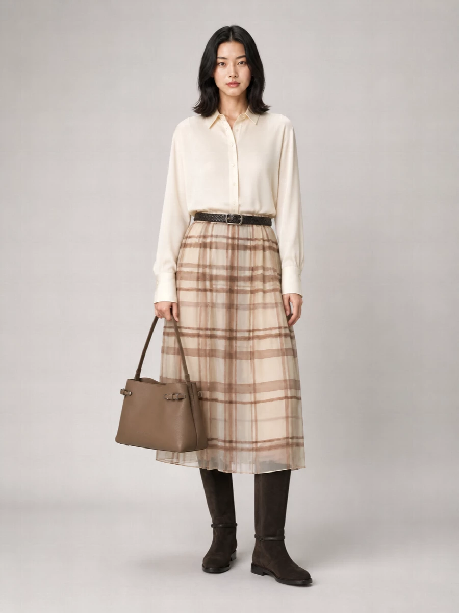 Brunello Cucinelli Suede Knee-High Boots
