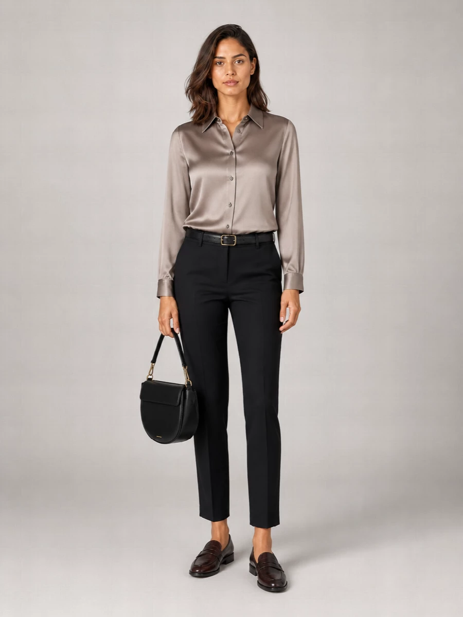 Dries Van Noten Posy High-Rise Straight-Leg Tailored Trousers
