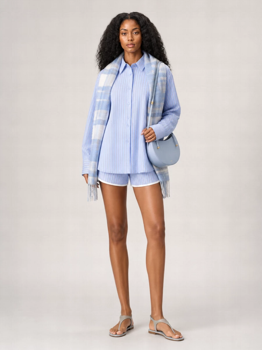 The Frankie Shop Mini Boxer Pyjama Shorts