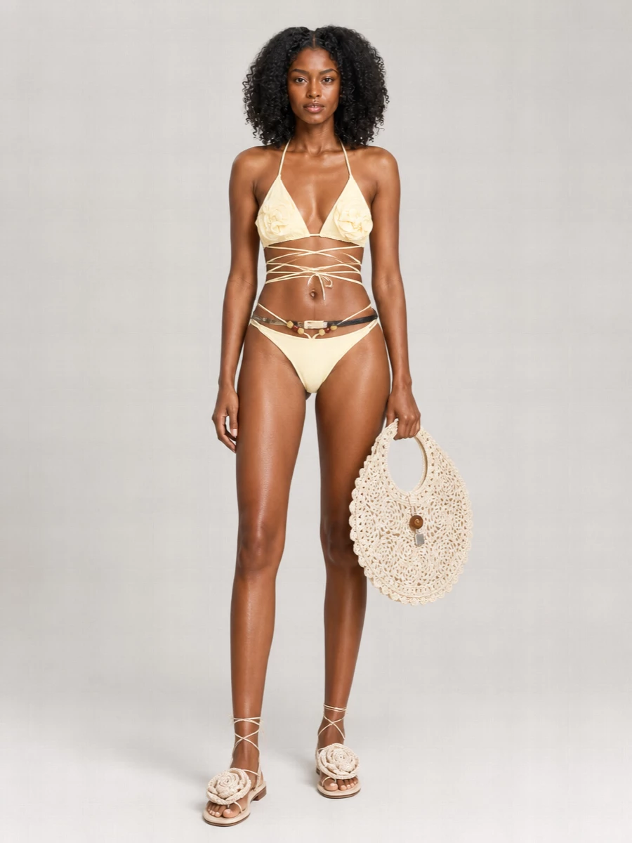 Magda Butrym Beaded Bikini Briefs