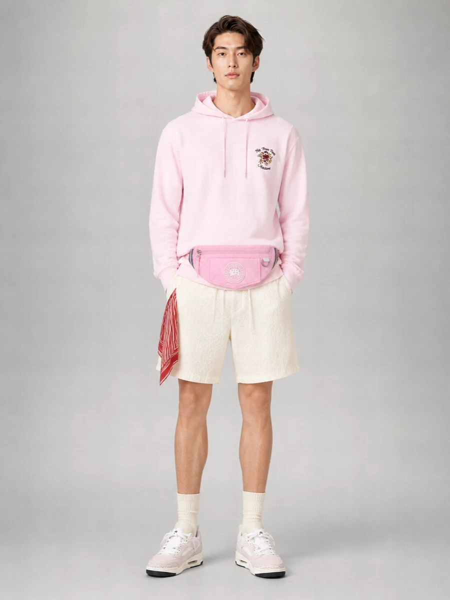 Drôle De Monsieur Cotton Slogan Hoodie