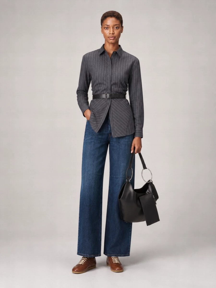 Dondup cotton straight-leg jeans