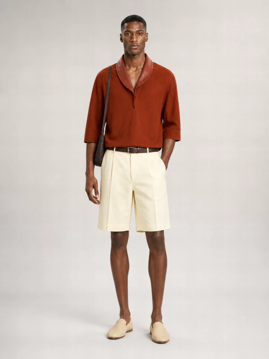 Bottega Veneta Viscose Linen Shirt