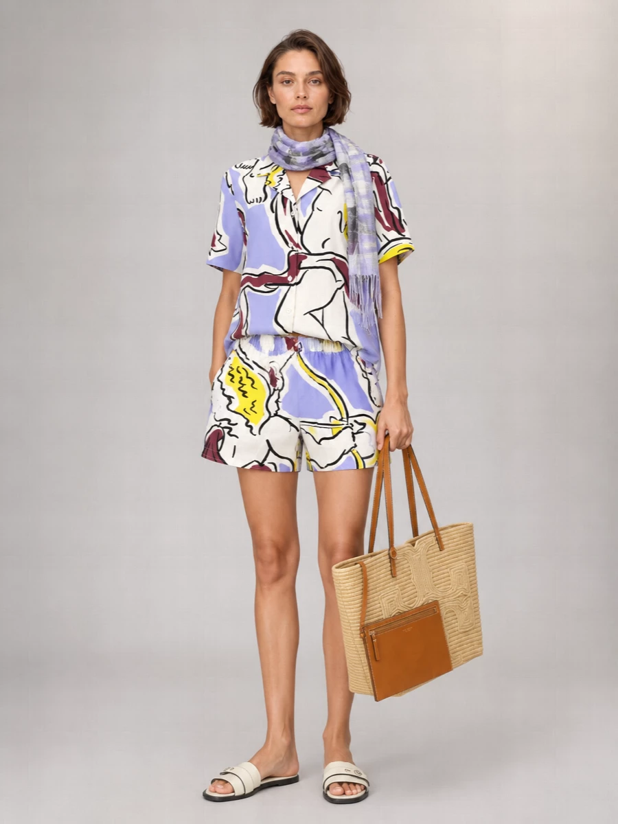 Tory Burch Printed Shirt