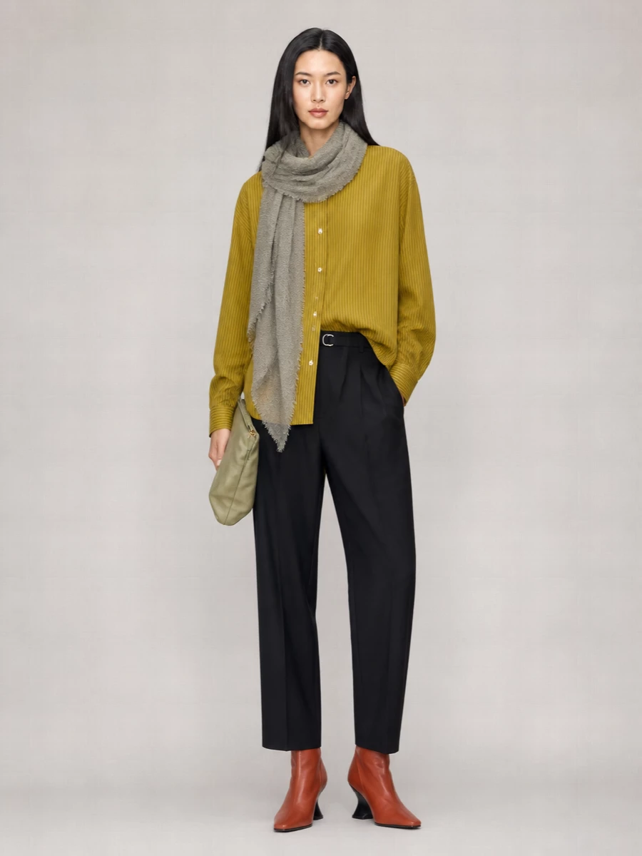Dries Van Noten Leather Clutch Bag